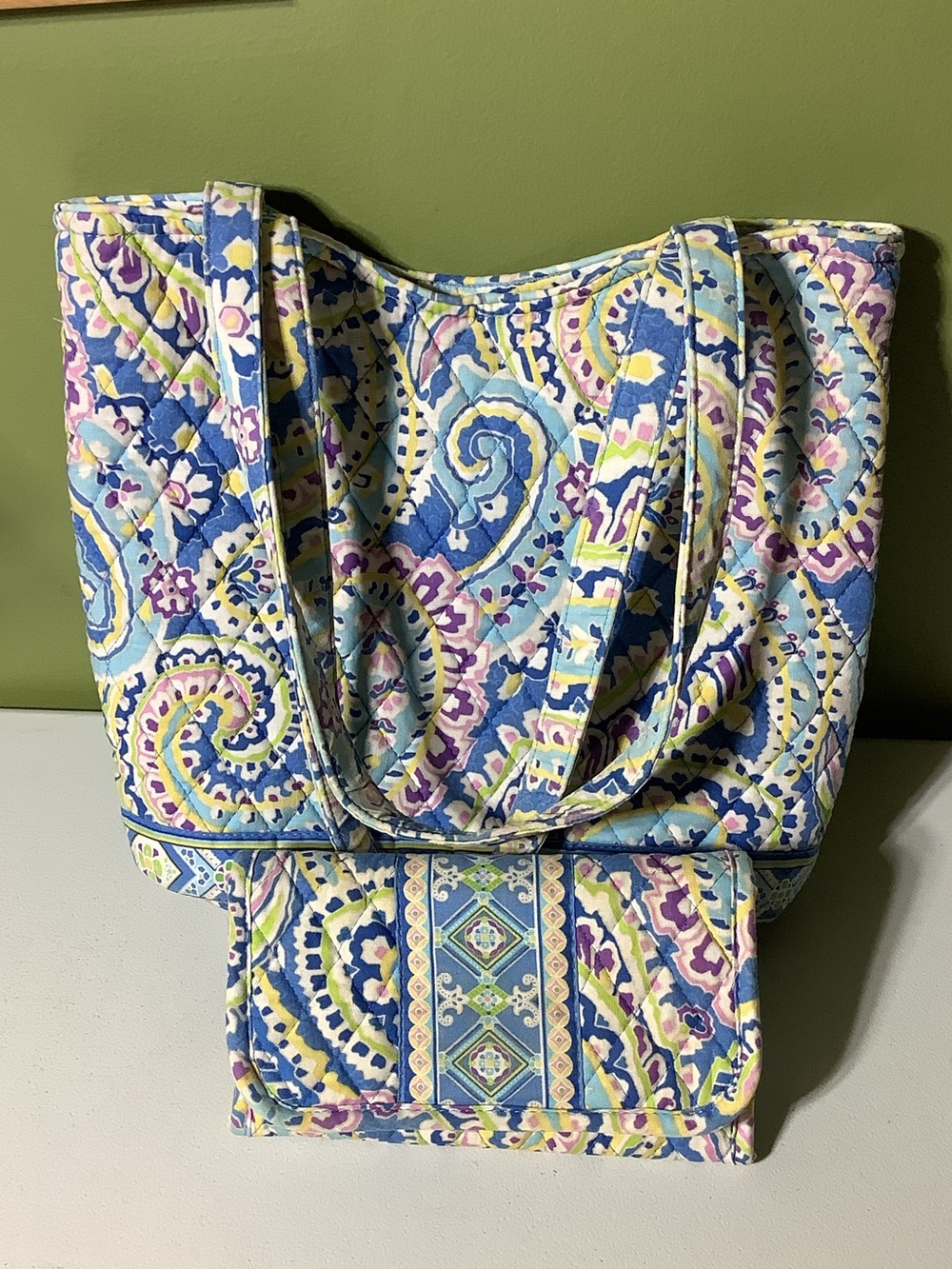 Vera Bradley bag and wallet combo
